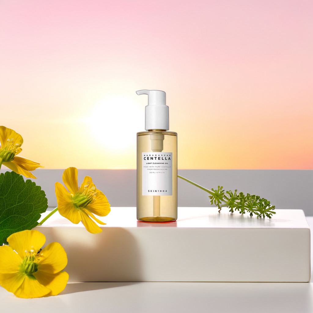 SKIN1004 – Huile Démaquillante Légère à la Centella de Madagascar (200 ml)